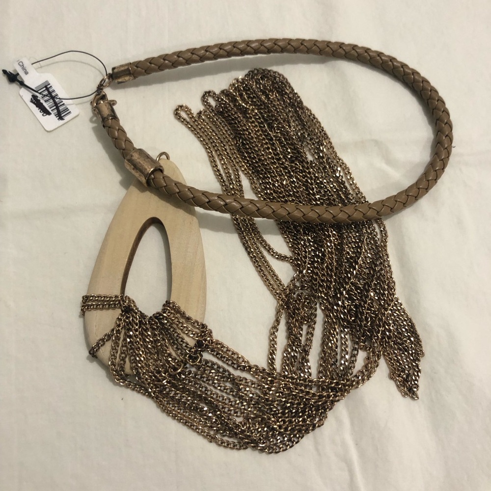 Chain Mail Statement necklace